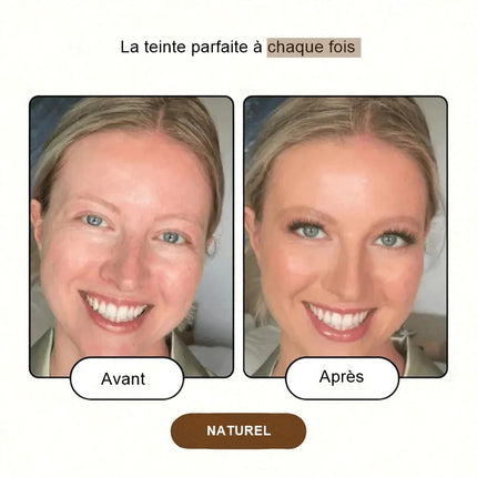 Fond de teint coréen à couleur changeante