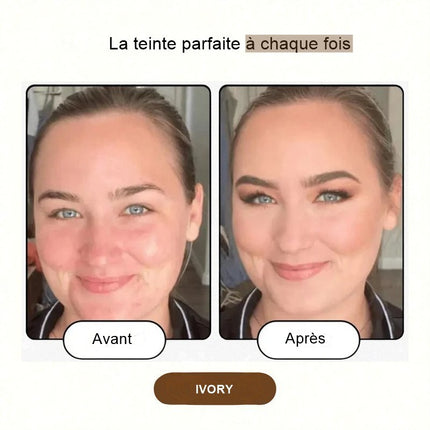 Fond de teint coréen à couleur changeante