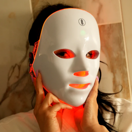 Masque facial à photons
