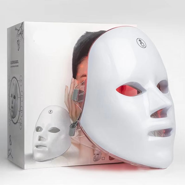 Masque facial à photons