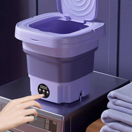 Mini machine à laver pliable