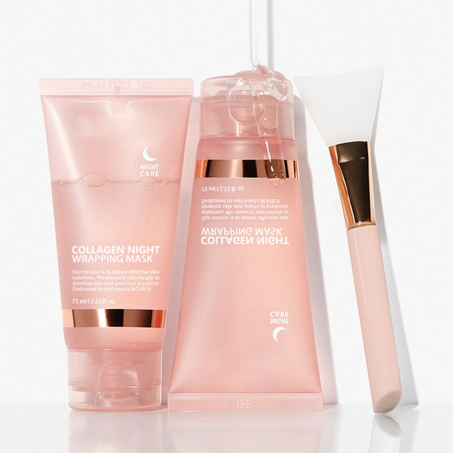 Masque facial au collagène