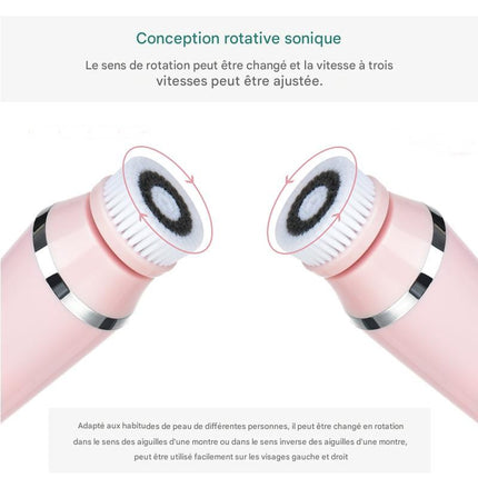 Brosse de nettoyage du visage 4 en 1