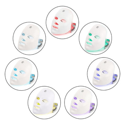 Masque facial à photons