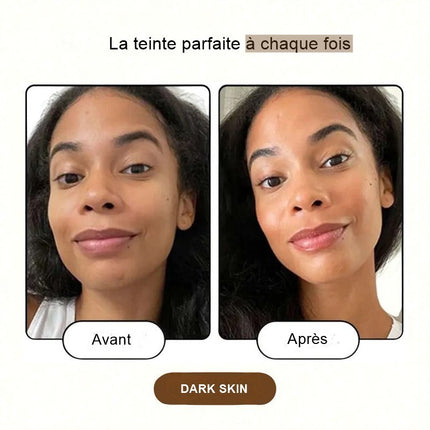 Fond de teint coréen à couleur changeante