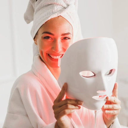Masque facial à photons